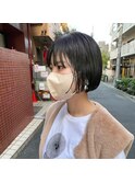 切りっぱなしボブ