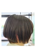 【ブログ投函日 2021/4/27】ブラウン色‥ショートボブ♪