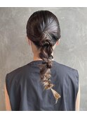 お呼ばれヘアセット