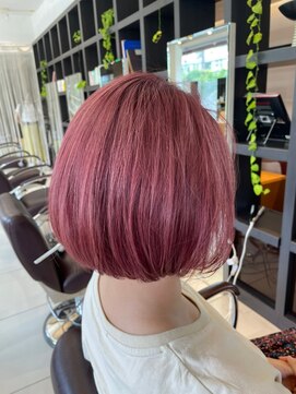 キサ ファータ 恵比寿(kisa fata) [オージュアサロン/恵比寿]ピンクボブ