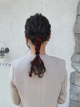 シェミール(CHEMIR) 結婚式ヘアセット×あみおろし【四日市】