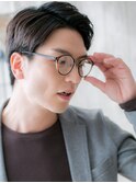 ビジネスも◎アースカラー涼しげアップバングショートU上尾