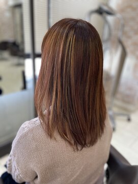 マニッシュ 三鷹駅前店 キュートレッドブラウンカラー【77】