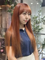 ヘアーアンドメイク ビス(HAIR&MAKE bis) 夏にオススメ!オレンジカラー♪【唐木彩華】