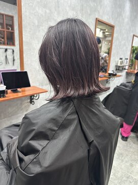 シールドヘアー 沖縄 新都心(C'LD Hair) 【C’LD 】切りっぱなしボブ/外ハネボブ/ぷつっとボブ/ボブヘア