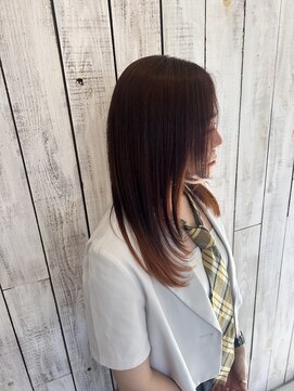 トゥードア(twoDOORs) 《twoDOORs》グラデーションカラーオレンジ