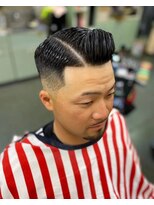 バーバーショップイシカワ(BARBER SHOP イシカワ)&nbsp;サイドパートバーバースタイル