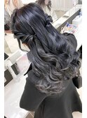 ねじりハーフ【大阪 梅田 ヘアセット】