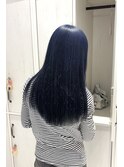 ブリーチ1回/ブルーブラック