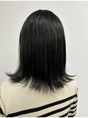 30代外ハネミディアムスタイル