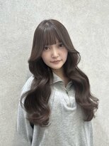 ロンド レア 天神大名店(Lond Le’a)&nbsp;ケアブリーチグレージュブラウンレイヤーカット天神大名