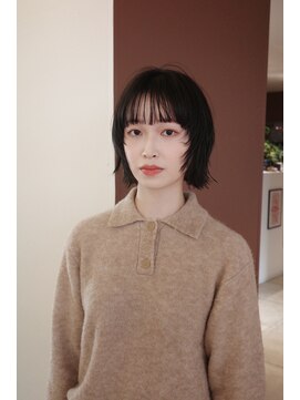 ツナグ(tsunagu) ボブウルフ×ブルーバイオレット