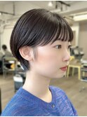 コンパクトショート マッシュショート 熊本美容室 ruen 右田莉奈