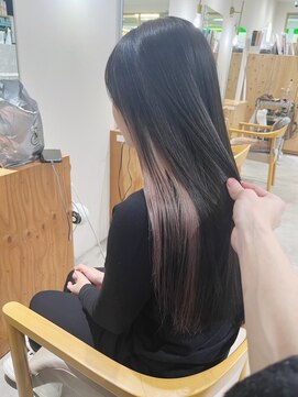 エン 梅田店(eNN) 20代30代インナーカラー/デザインカラー/ラベンダーベージュ