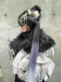艶々ハイポニー★成人式卒業式 着付けヘアセット