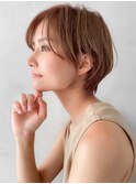 美髪外ハネボブウェーブミディアム艶感小顔カット#303f0203
