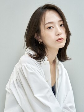 ピークアブー アヴェダ アトレ恵比寿(PEEK-A-BOO AVEDA) 20代30代40代くびレイヤー前髪なし美人ボブひし形シルエット