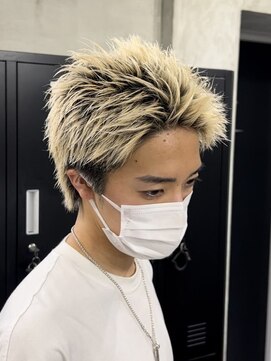 メンズヘアセンス 渋谷(MEN'S HAIR SENSE) 【お客様メンズヘア】スパイキーショート［渋谷駅/メンズ］