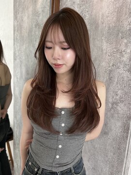 ムージー(moug) レイヤーカット/暗髪/韓国/広島/袋町