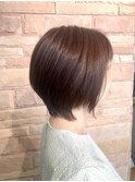 グラデーションボブ/髪質改善/ハイライト/白髪染め/白髪ぼかし