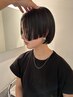 【OKA】部分ストレート(顔周り)+カット+トリートメント17600～19800円(税込)