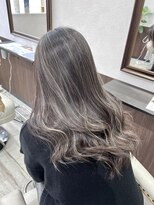 ベルヘアーデザイン 堺東(Belle hair Design)&nbsp;コントラストハイライト/レイヤーカット/外国人風/ブリーチ/堺東