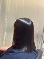 アース 常盤平店(HAIR & MAKE EARTH) シルキーストレートボブ