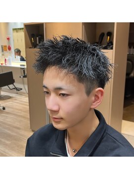 ルースト 渋谷店(ROOST) 短髪ツイストスパイラルパーマ