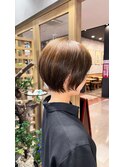 簡単ショートスタイル