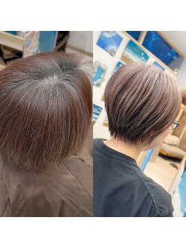 ラニハナクドウ(lanihana.kudo) +＊～白髪ぼかしハイライト～＊+