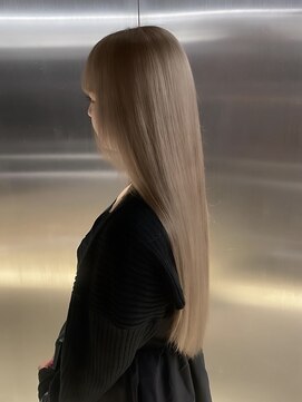 ペレ 栄店(PELE) ミディアムヘア/デザインカラー/フェイスフレーミング/栄