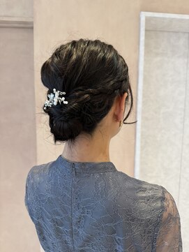 オン キャナルシティ博多前店(on) 【中里恵梨】アップスタイル/ゆるふわ/ヘアセット/ミディアム