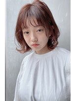 ノットバイベル 大宮(knot by belle)&nbsp;あまカジショート♪ピンクミルクティーカラー