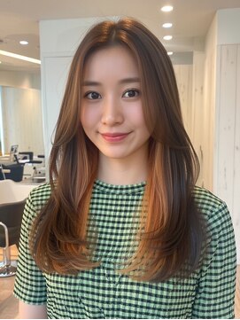 アヤメ 巣鴨店(ayame) (ayame巣鴨)インナーカラー_セミロング_tokio_巣鴨1