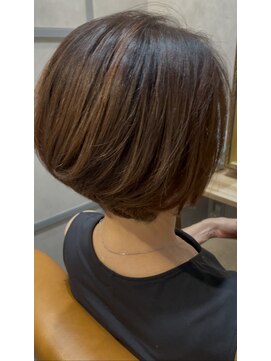 ヘアーズ ロッソ(hair's ROSSO) ショートボブ