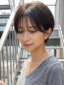 ローウェル(Rowel) 大人ショートボブ/ひし形ショート/小顔ショート/前髪あり