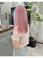 ヴェルム ヘア デザイン(Velum.HAIR DESIGN) ペールピンクカラー