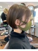 【畑中正敏】コンパクトな丸みショート