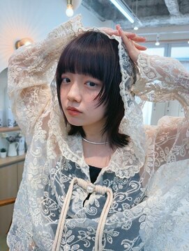 ロウバイレボ 柏(lou by revo) ミディアム/韓国風/レイヤーカット/顔回りカット/柏駅