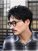 渋谷アクティブショートルーズショートパーマツイストパーマ緩め
