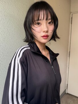 シキ(SIKI) ボブ×顔周りレイヤー