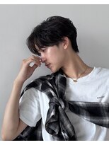 ディッセンバー 渋谷(December) 渋谷ニュアンスパーマ/韓国センターパート/毛流れセンターパート