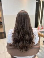 ロハスバイケンジ(LOHAS by KENJE)&nbsp;ロングヘアをもっと可愛く♪コテ巻き風パーマで朝楽スタイル
