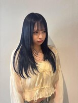 ボーイミーツガール(boy meets girl)&nbsp;ブルーブラック+ナチュラルレイヤー