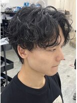マーレ 下関店(mare) 下関 シャドウパーマ センターパート