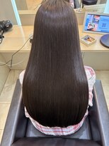 全席個室美容室 Zina津田沼 髪質改善/縮毛矯正【ジーナ】&nbsp;暗めオリーブベージュ 【Zina 荒川】