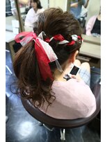 エヌエービー 池袋店(N.A.B.) ポニーテール(ヘアセット)