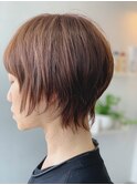 ウルフショートカット