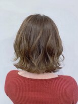 ティンク 横浜(Tink)&nbsp;イルミナ×フォレスト/パーマボブ/キャラメルベージュボブパーマ