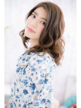 ヘアアンドビューティー ミック(Hair & Beauty miq) くびれカールでエアリーグラマラス!b